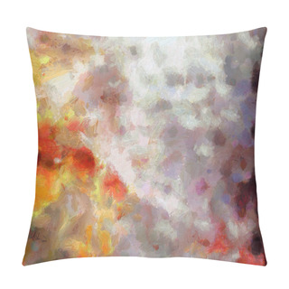Personality  Weathered Abstract Grunge Texture. Background With Paint Strokes Pillow Covers