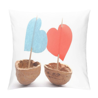 Personality  Sailboats Made Of Walnut Pillow Covers