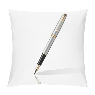 Personality  Fountain Pen. Vector Illustration. Pillow Covers