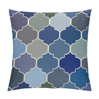 Personality  Ornamental Pattern. Seamless Moroccan Background. Pillow Covers