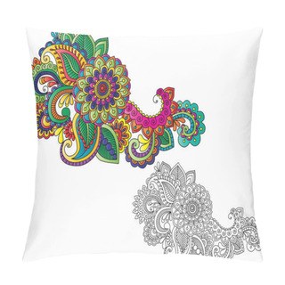 Personality  Henna Tattoo Pillow Covers