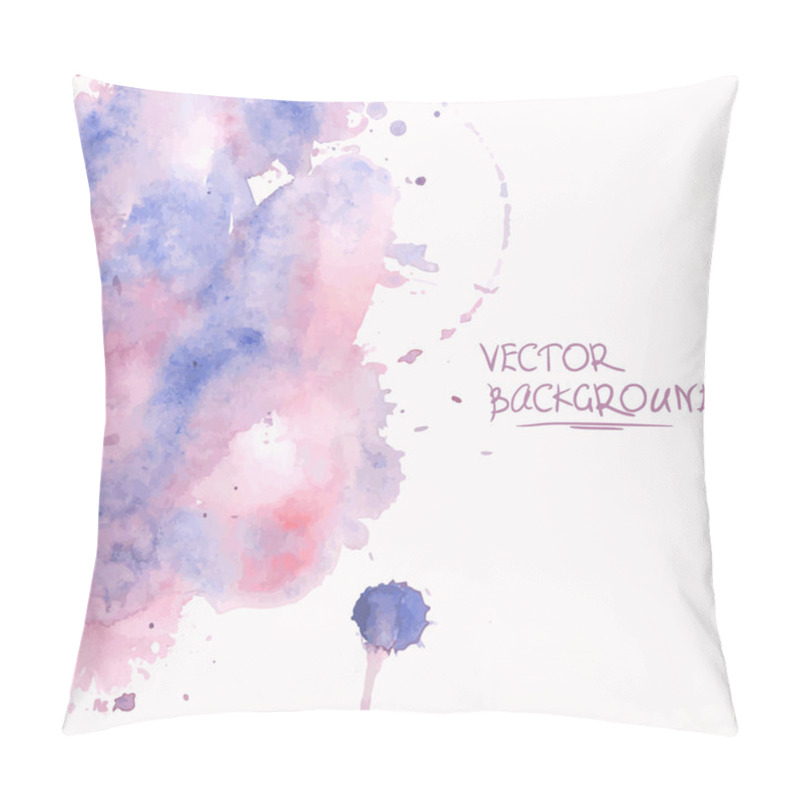 Personality  Watercolor abstract background pillow covers