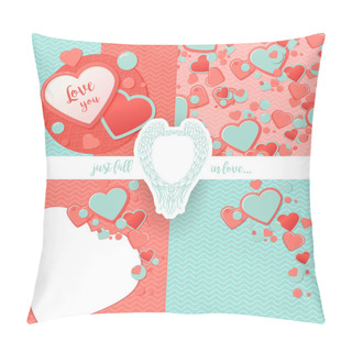 Personality  Lovely Mothers Day Template Pillow Covers