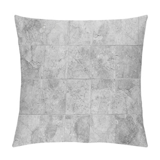 Personality  Marble Stone Tiled Floor Pillow Covers