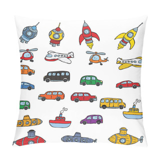 Personality  Vehicles Symbols Pillow Covers