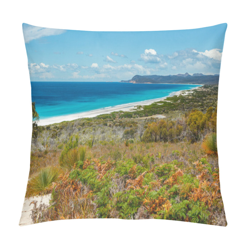 Personality  The Endless White Beaches On The Tasmania East Coast Pillow Covers