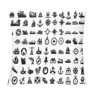 Personality  Boat And Ship Pillow Covers
