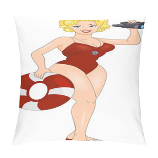 Personality  Life Guard Pillow Covers