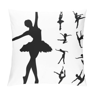 Personality  Ballet Dancers Pillow Covers