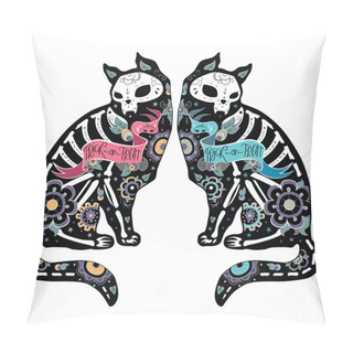 Personality  Colorfull Cats Pillow Covers