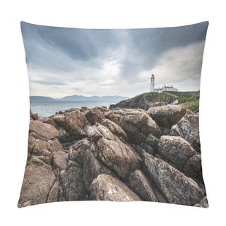 Personality  Lighthouse At Fanad Head On The North Coast Of Donegal Pillow Covers