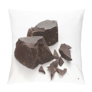 Personality  Cut And Broken Pieces Of Dark Chocolate Pillow Covers