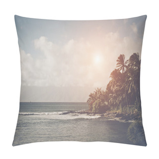 Personality  Romantic Beach In Hawaii Pillow Covers
