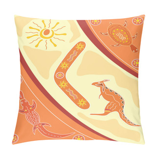 Personality  Aboriginal Design Pillow Covers
