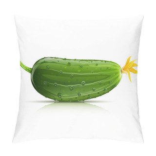 Personality  Cucumber Green Ripe Pillow Covers