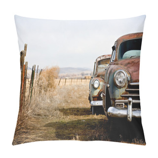 Personality  Vintage Cars Pillow Covers