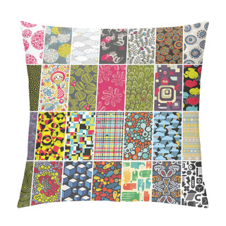 Personality  Big Set Of Vertical Cards. Pillow Covers