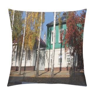 Personality  The House Where Archbishop Luka Voyno-Yasenetsky Lived In 1944-1946 Pillow Covers