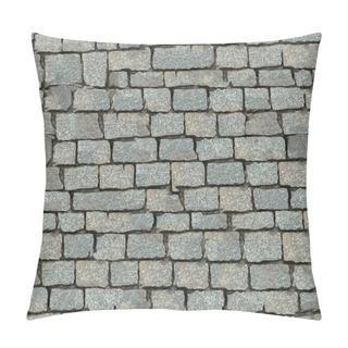 Personality  Stone Block Seamless Texture. Pillow Covers
