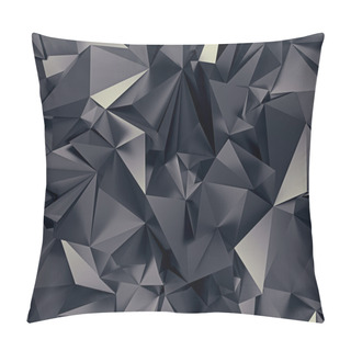 Personality Abstract Black Cosmic Futuristic Texture Pillow Covers