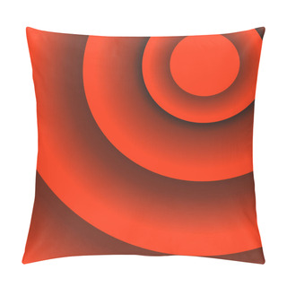 Personality  Abstract Vector Background With Overlap Circles, Modern Design Pillow Covers