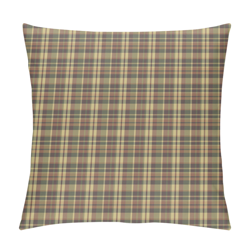 Personality  Tartan vector seamless  pattern. pillow covers