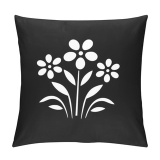 Personality  Flowers - High Quality Vector Logo - Vector Illustration Ideal For T-shirt Graphic Pillow Covers