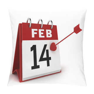 Personality  Valentine's Day Calendar Pillow Covers