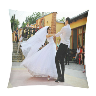 Personality  First Wedding Dance Pillow Covers