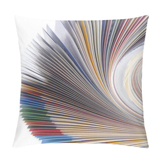 Personality  Magazine Rolled Isolated Pillow Covers