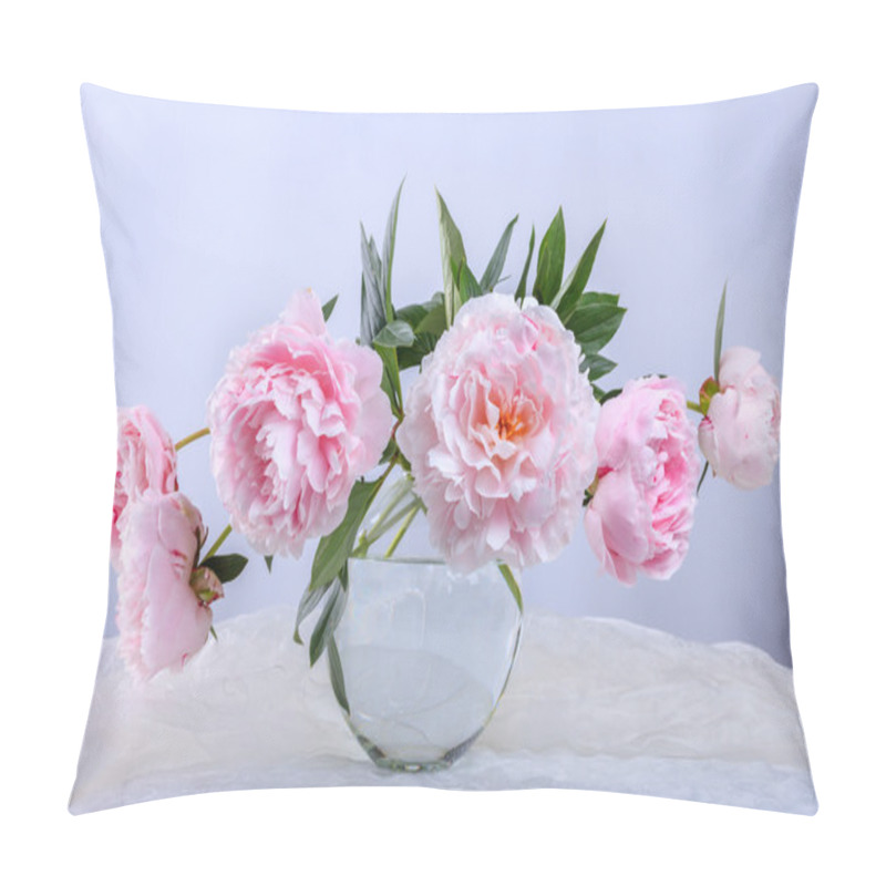 Personality  Beautiful Pink Peonies Pillow Covers