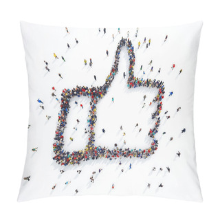 Personality  People Forms Like Icon Pillow Covers