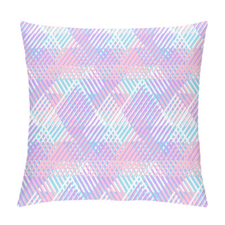 Personality  Abstract Vector Striped Background Pillow Covers