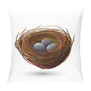 Personality  Bird Nest With Eggs Pillow Covers