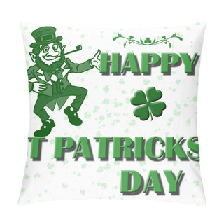 Personality  Happy St Patricks Day Pillow Covers