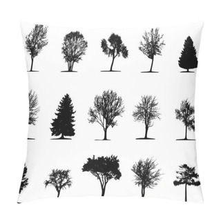 Personality  Trees (vector) Pillow Covers