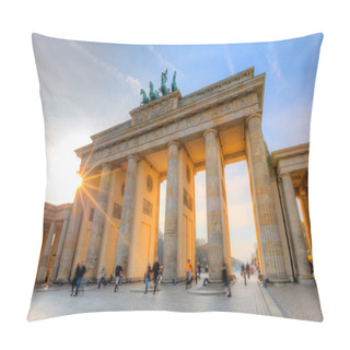 Personality  Brandenburg Gate At Sunset Pillow Covers