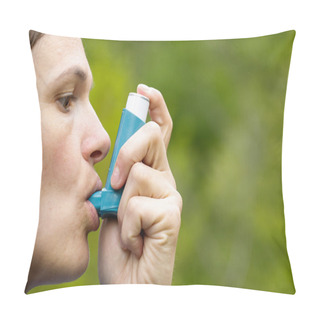 Personality  Asthma Patient Inhaling Medication Pillow Covers