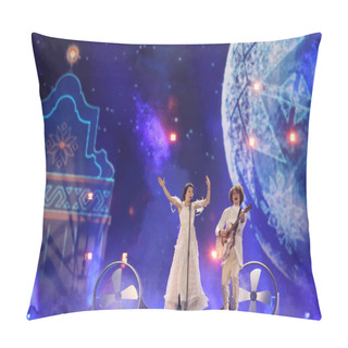 Personality  Naviband From Belarus  Eurovision 2017 Pillow Covers