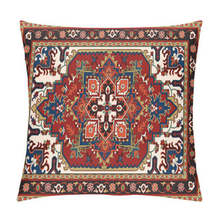 Personality  Persian Carpet Original Design, Tribal Vector Texture. Easy To Edit And Change A Few Colors By Swatch Window. Pillow Covers