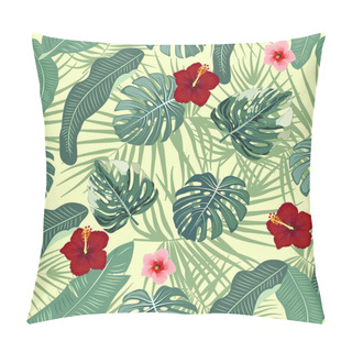 Personality  Tropical Vector Seamless Pattern Pillow Covers