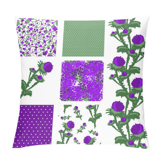 Personality  Seamless Patterns Set Pillow Covers