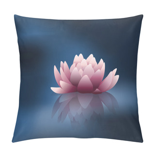 Personality  Water Lily Flower Pillow Covers