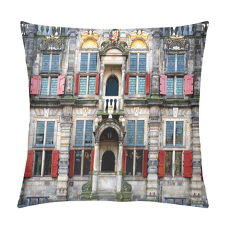 Personality  Town Hall Pillow Covers
