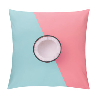 Personality  Fashion Coconut On Exclusive Background. Minimal Style Pillow Covers