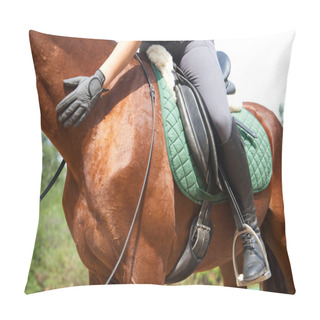 Personality  Dressage Horse Pillow Covers