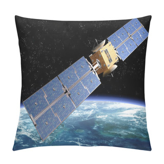 Personality  Communication Satellite Pillow Covers