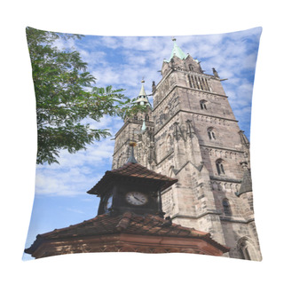Personality  St. Lorenz Church - Nürnberg/Nuremberg, Germany Pillow Covers