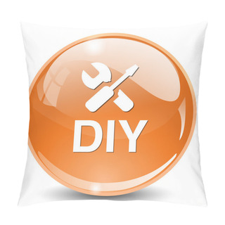 Personality  Do It Yourself Button Pillow Covers