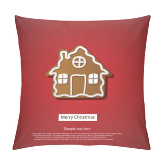 Personality  Christmas Greeting Card Pillow Covers